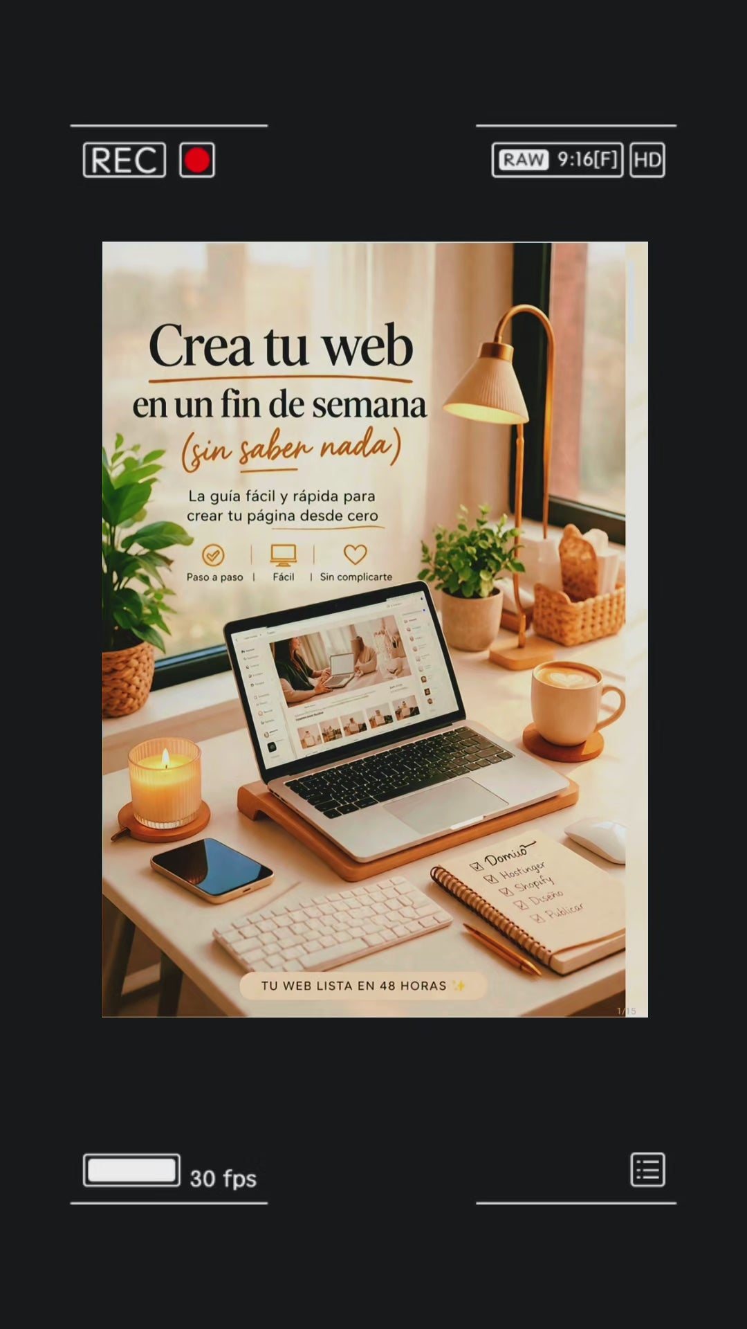 Crea tu pagina web sin experiencia